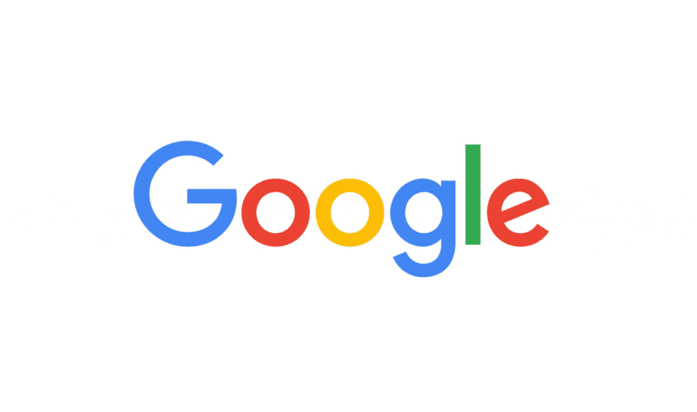 The colorful Google logo with its distinct font style.