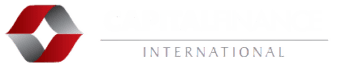 Capitalfin International logo with bold white text on a black background.
